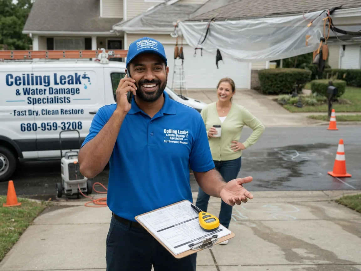 Ceiling Leak Cleanup Big Creek, WV FAQs